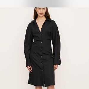 Vince Black Long Sleeve Dress